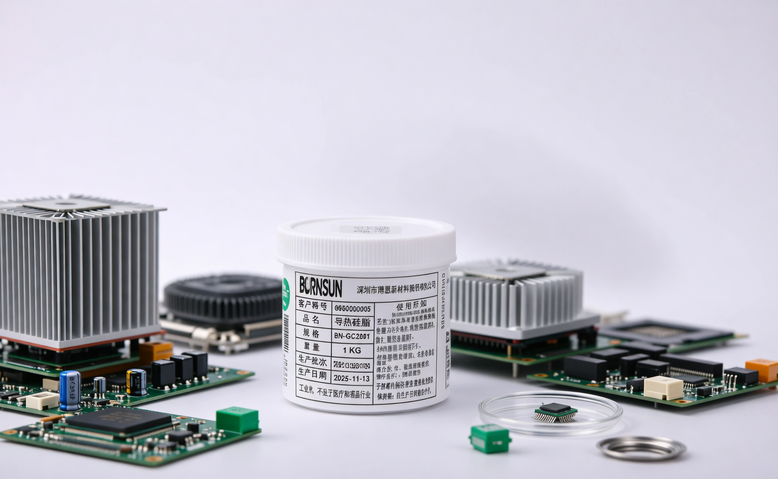 选择灌封胶性能的标准是导热率，是衡量导热灌封胶品质的重要依据